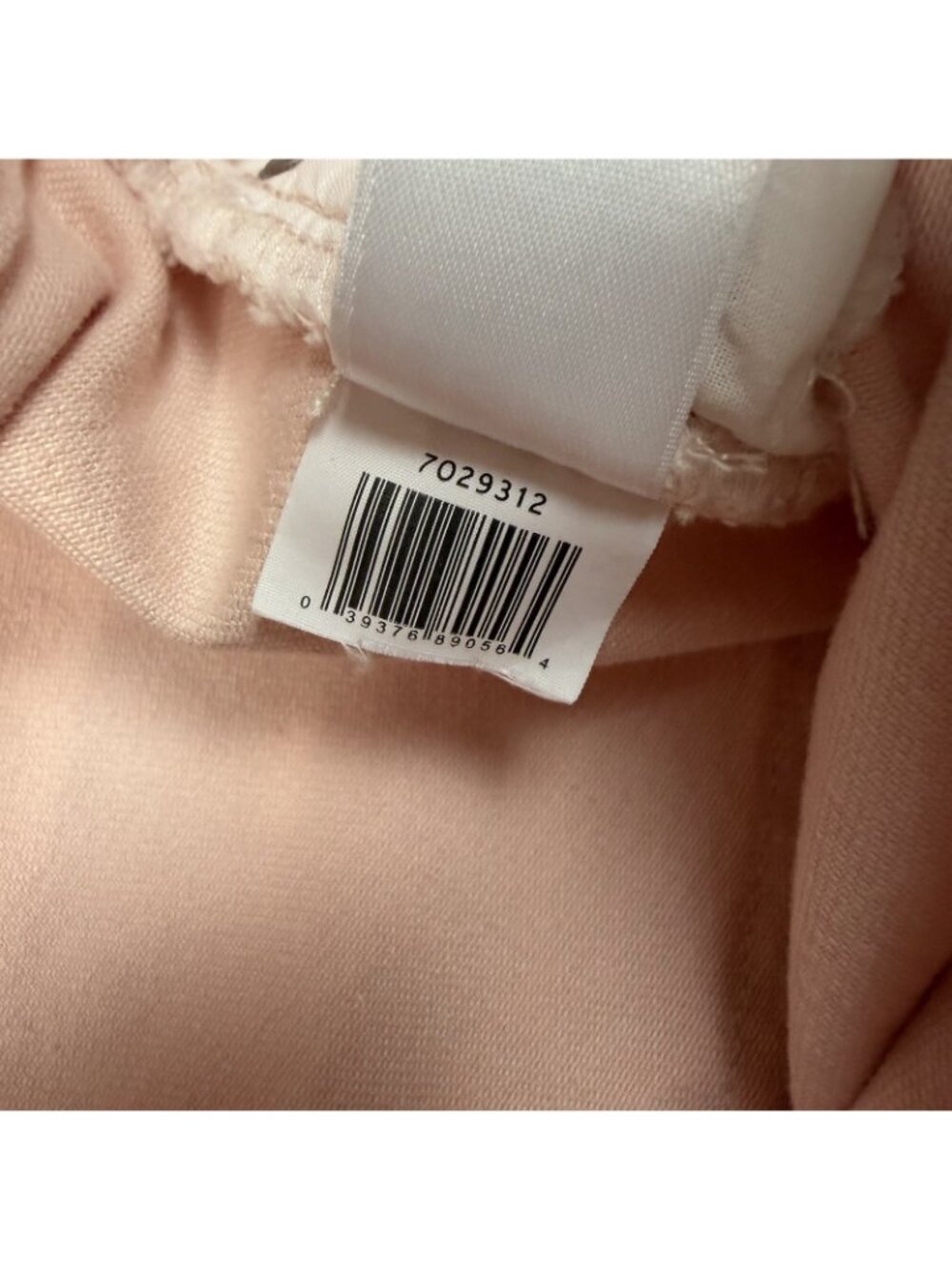 Cece Cropped Skinny Jeans Size 6 Light Baby Pink Denim Ruffle Hem Capri 7029312 - Picture 11 of 12